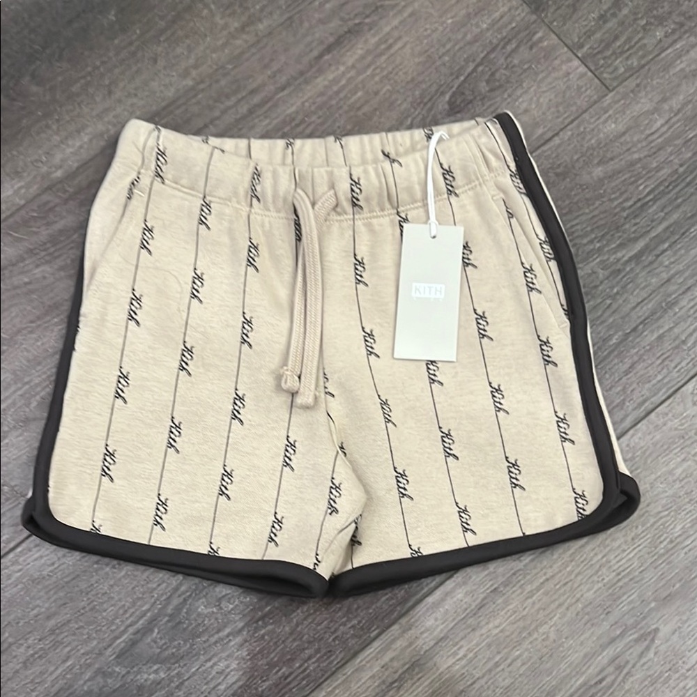 Kith Tan and Black Casual Shorts